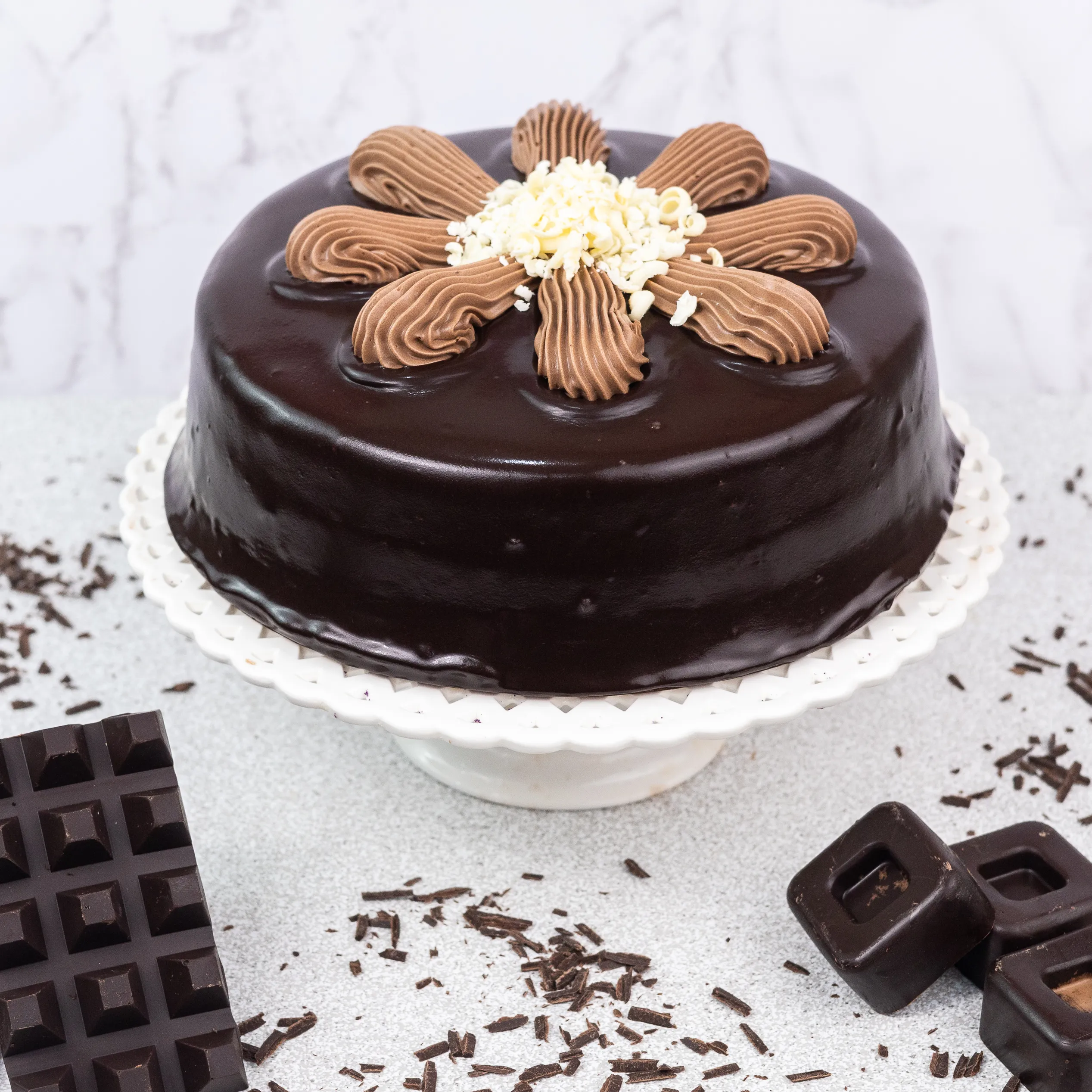 Choco Custard Cake